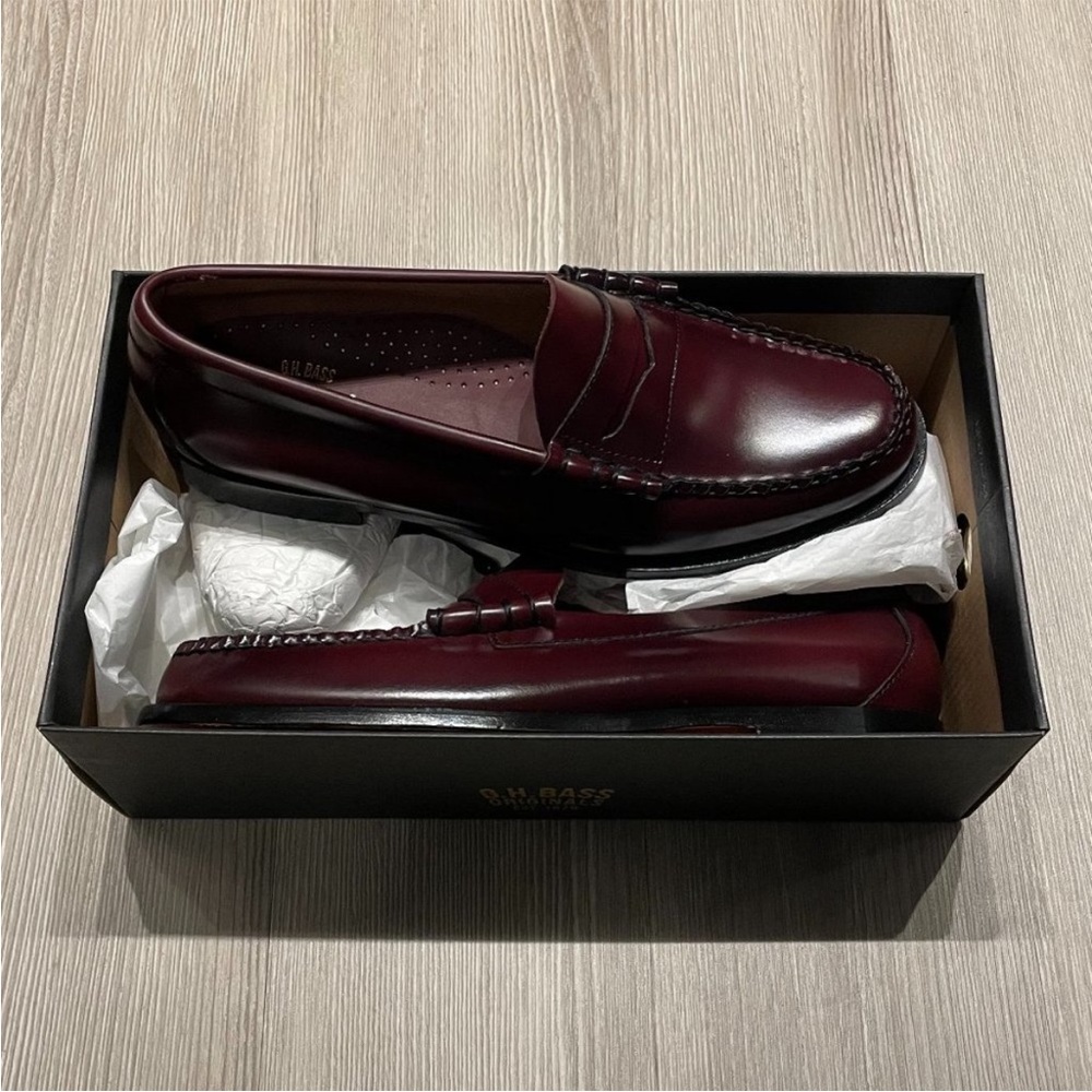 G.H. Bass Larson Weejuns Loafer (size 10,
"Wine" color)